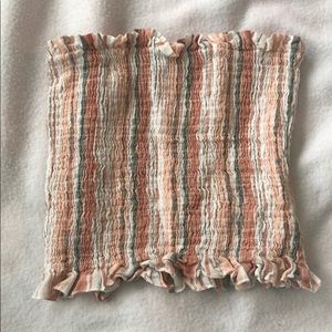 Pastel tube top